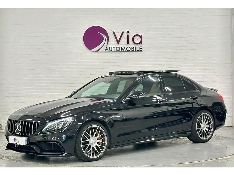Noir Utilisé 2016 Mercedes C63S AMG Berline | 41 990 € - Image 1/4