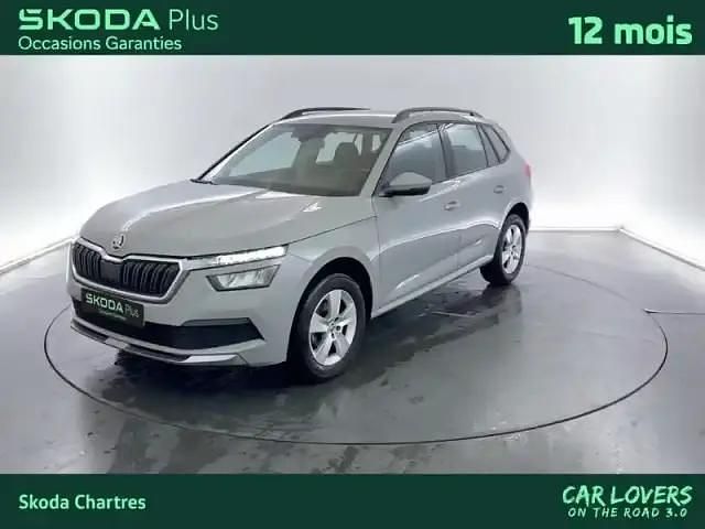 Gris Occasion 2021 Skoda Kamiq SUV | 17 900 € - Image 1/4