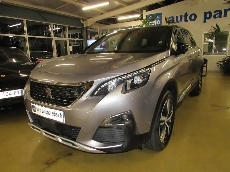 Gris Occasion 2017 Peugeot 5008 GT-line SUV | 15 900 € (Prix juste) - Image 1/4