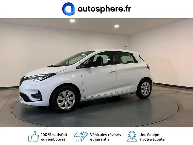 Blanc glacier Occasion 2021 Renault Zoe Business Citadine | 19 990 € - Image 1/4