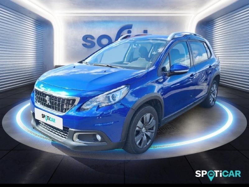 Bleu Utilisé 2019 Peugeot 2008 Signature Sky SUV | 10 990 € (Prix juste) - Image 1/3