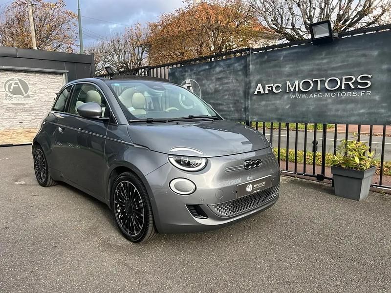 Gris Occasion 2020 Fiat 500C La Prima Cabriolet | 16 880 € (Prix juste) - Image 1/4