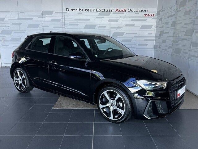 Noir mythe métallisé Utilisé 2024 Audi A1 Sportback S-Line Citadine | 31 490 € (Prix cher) - Image 1/4