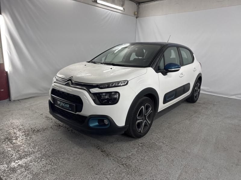 Blanc Utilisé 2021 Citroën C3 Feel Citadine | 9 990 € (Prix juste) - Image 1/3