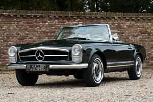 Vert Occasion 1970 Mercedes SL280 Cabriolet | 129 500 € - Image 1/4