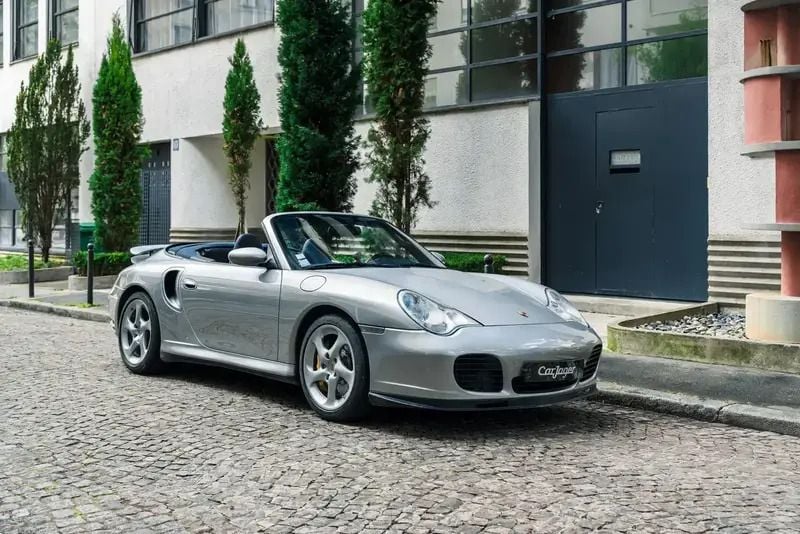Argent Utilisé 2005 Porsche 911 Turbo S Cabriolet Cabriolet | 84 996 € - Image 1/4