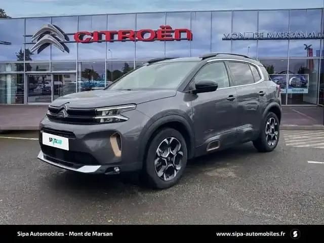 Gris platinium (métallisée) Occasion 2023 Citroën C5 Aircross SUV | 24 490 € (Prix juste) - Image 1/4