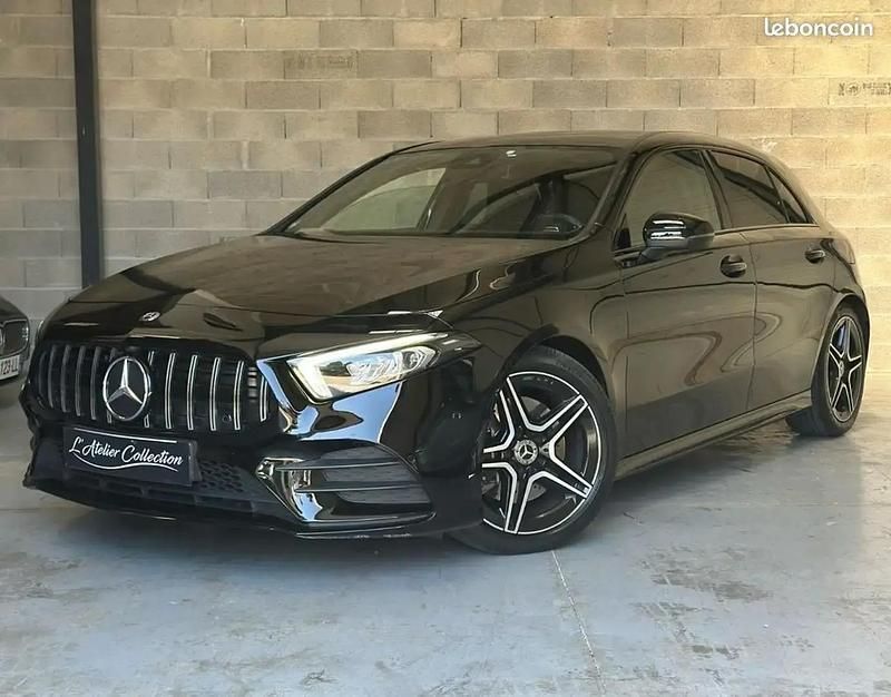 Noir Occasion 2019 Mercedes A220 AMG line Berline | 24 990 € (Bon prix) - Image 1/4