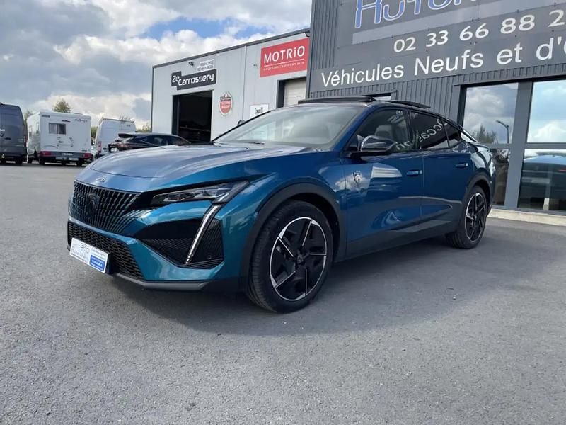 Bleu Utilisé 2023 Peugeot 408 GT Berline | 23 990 € (Prix juste) - Image 1/4