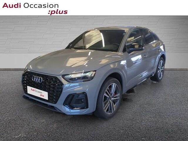 Gris quantum Utilisé 2022 Audi Q5 S-Line SUV | 41 490 € (Prix juste) - Image 1/4