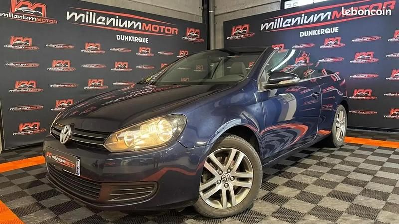 Bleu Utilisé 2013 VW Golf Cabriolet Cabriolet | 10 990 € - Image 1/4