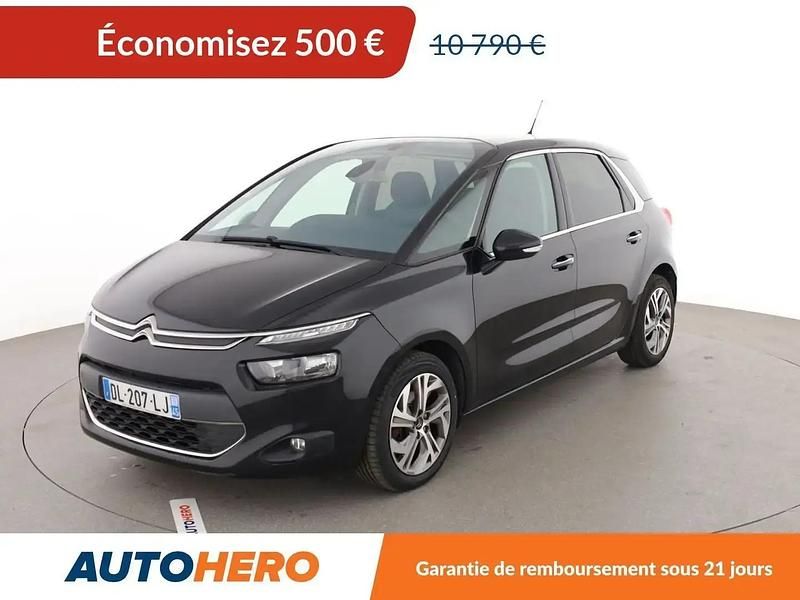 Noir Utilisé 2014 Citroën C4 Picasso Intensive Monospace | 10 290 € (Prix juste) - Image 1/2