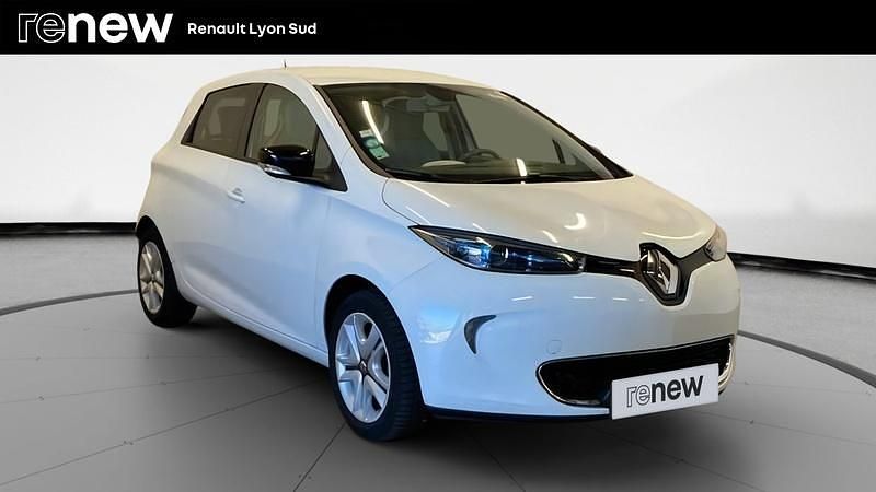 Blanc Utilisé 2019 Renault Zoe Zen Citadine | 8 579 € (Prix juste) - Image 1/4