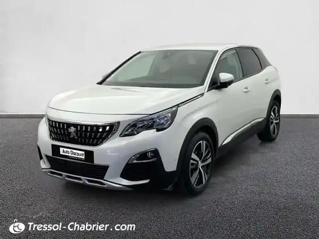 Blanc Occasion 2020 Peugeot 3008 Allure SUV | 18 890 € (Bon prix) - Image 1/4