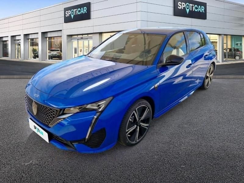 Bleu Utilisé 2023 Peugeot 308 S Berline | 21 990 € (Prix juste) - Image 1/4