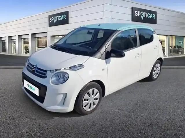 Blanc lipizan toit noir caldéra Occasion 2020 Citroën C1 Citadine | 8 490 € (Prix juste) - Image 1/4