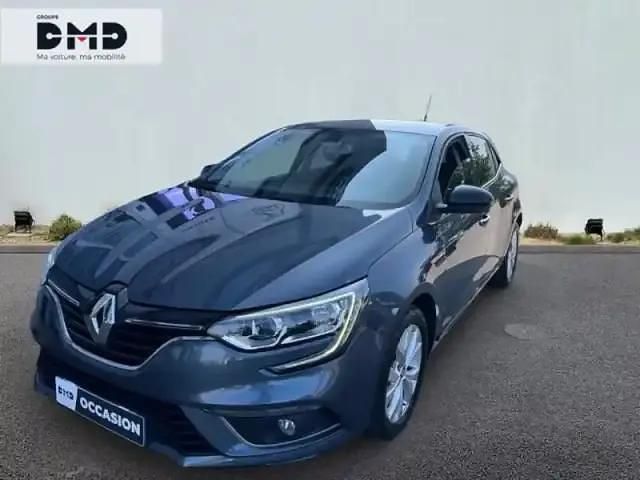 Gris platine Utilisé 2019 Renault Mégane IV LIMITED Berline | 13 900 € (Bon prix) - Image 1/4