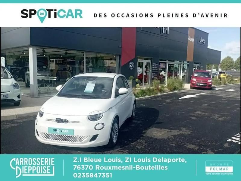 Blanc Nouvelle 2025 Fiat 500e Berline | 21 900 € - Image 1/4