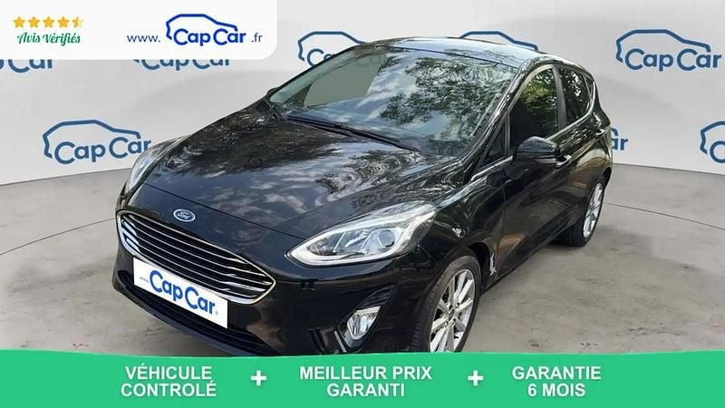 Noir Utilisé 2021 Ford Fiesta Titanium Citadine | 10 990 € (Super prix) - Image 1/4