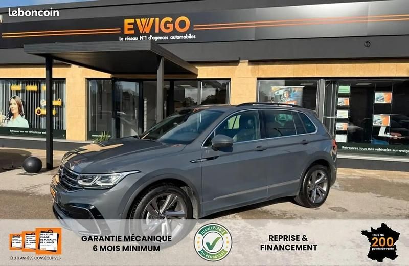 Gris Occasion 2020 VW Tiguan R-line SUV | 32 990 € (Prix juste) - Image 1/4