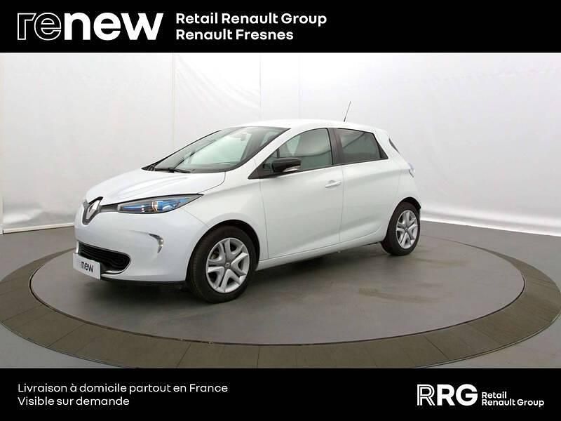 Blanc Utilisé 2019 Renault Zoe Zen Citadine | 7 480 € (Bon prix) - Image 1/4