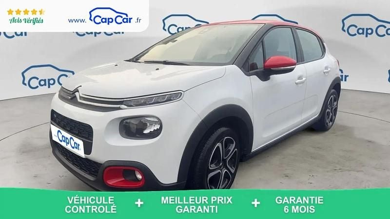 Blanc Occasion 2017 Citroën C3 Feel Citadine | 5 990 € (Bon prix) - Image 1/4