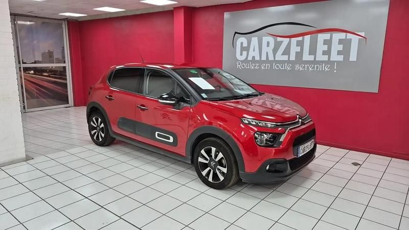 Rouge Utilisé 2024 Citroën C3 PureTech Citadine | 10 490 € (Super prix) - Image 1/4