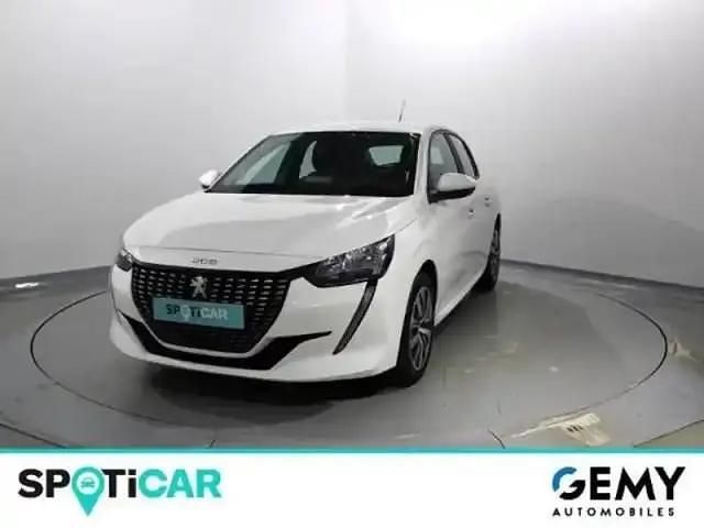 Blanc Occasion 2020 Peugeot 208 Business-Line Citadine | 14 279 € (Prix juste) - Image 1/1