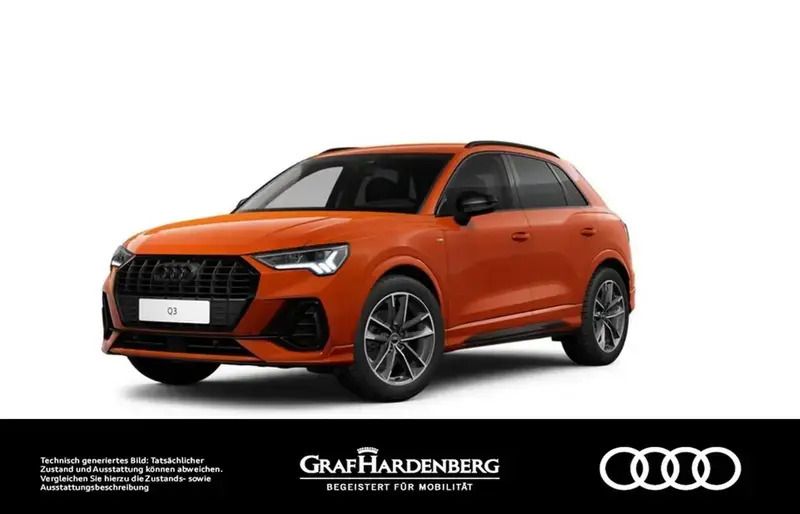 Orange Utilisé 2024 Audi Q3 S-Line SUV | 43 980 € (Prix assez cher) - Image 1/4