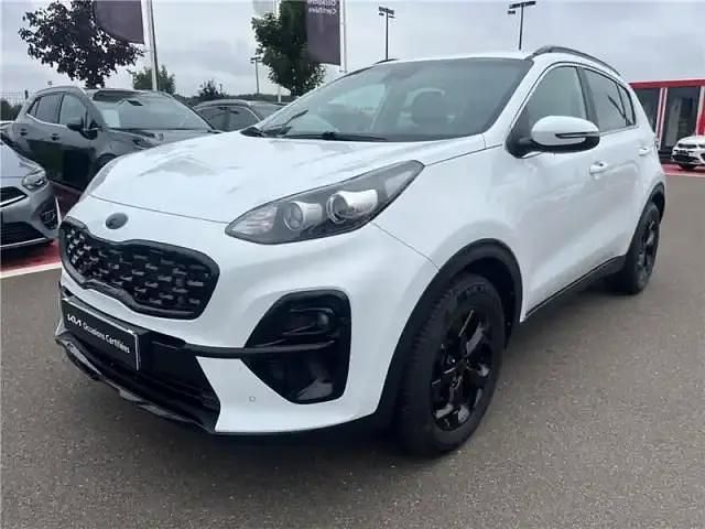 Blanc, métallisé, deluxe white Occasion 2021 Kia Sportage SUV | 22 640 € (Prix juste) - Image 1/3