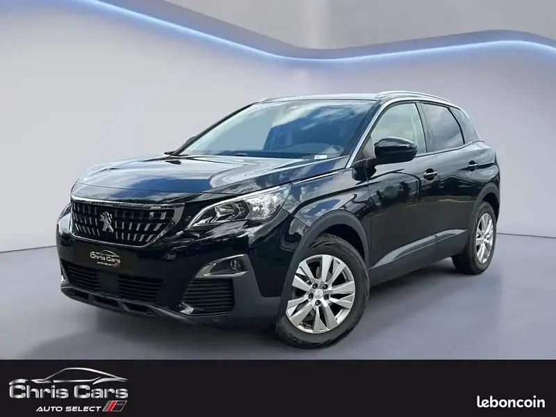 Noir Utilisé 2017 Peugeot 3008 Active Monospace | 10 990 € (Super prix) - Image 1/4