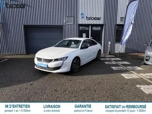 Blanc nacré Occasion 2020 Peugeot 508 GT Berline | 18 490 € (Bon prix) - Image 1/4