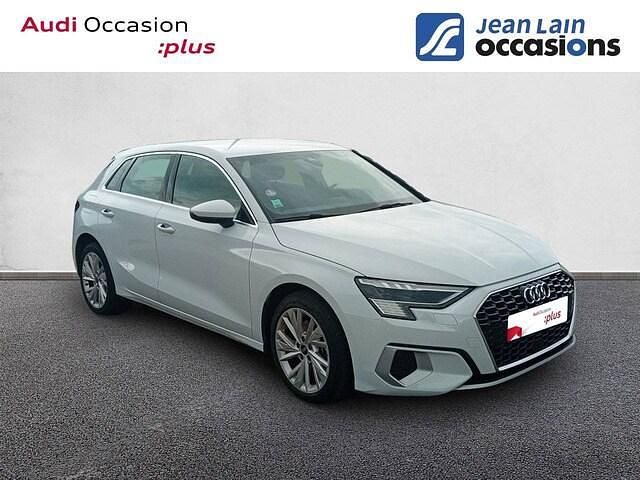 Occasion Audi A3 Sportback e-tron Advanced 204 ch (150 kW) 2024 Blanc glacier métallisé Citadine