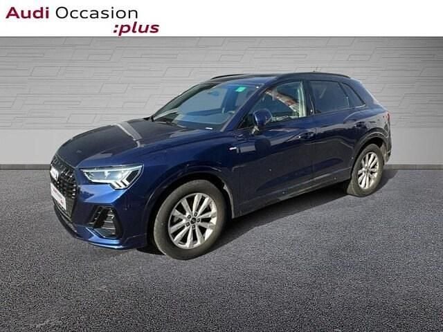 Bleu navarre métallisé Utilisé 2024 Audi Q3 S-Line SUV | 42 190 € (Prix juste) - Image 1/4
