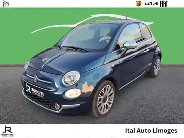 Epic blue métal Utilisé 2020 Fiat 500 Star Berline | 13 990 € (Prix assez cher) - Image 1/4