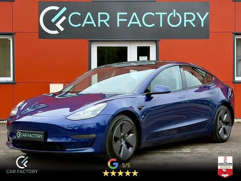 Bleu Occasion 2022 Tesla Model 3 Berline | 28 990 € (Prix juste) - Image 1/4