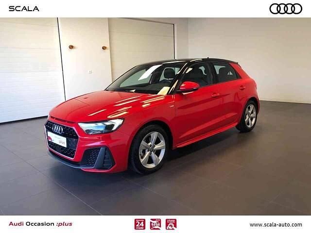 Rouge misano nacré Utilisé 2020 Audi A1 Sportback S-Line Citadine | 19 279 € (Bon prix) - Image 1/4