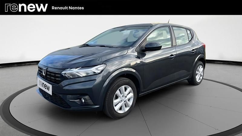 Gris Utilisé 2022 Dacia Sandero Comfort Citadine | 13 990 € (Prix juste) - Image 1/4
