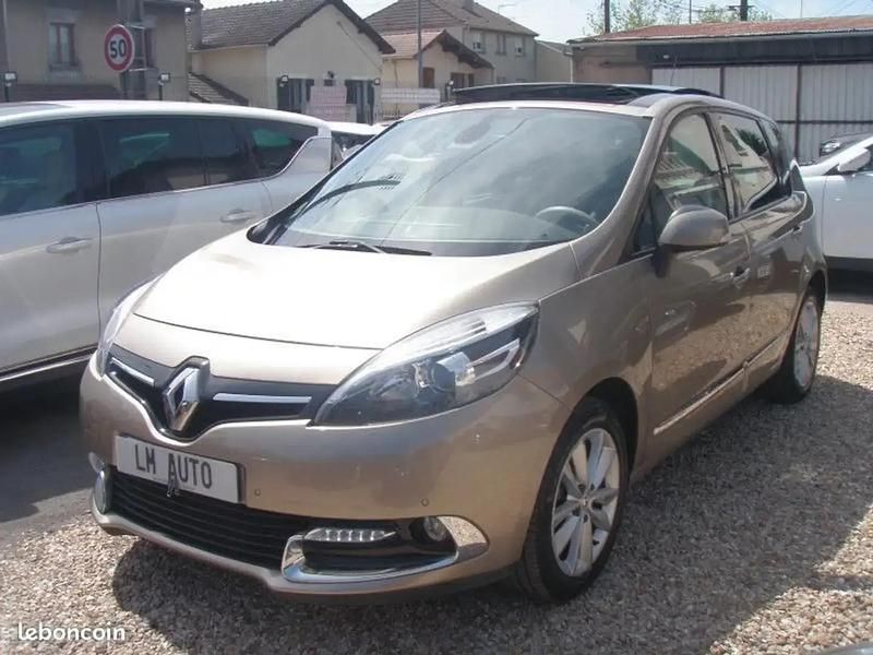 Beige Utilisé 2013 Renault Scénic III Initiale Monospace | 7 990 € (Prix juste) - Image 1/4