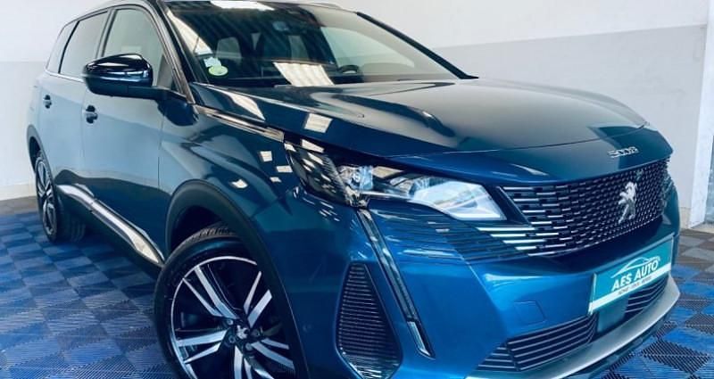 Bleu Utilisé 2020 Peugeot 5008 GT Monospace | 19 990 € (Prix juste) - Image 1/4