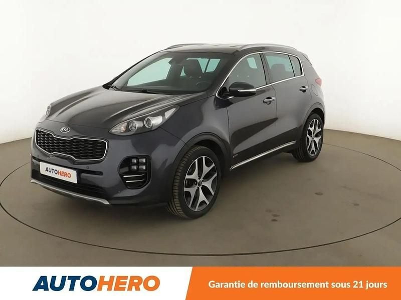 Gris Occasion 2016 Kia Sportage GT-Line SUV | 14 490 € (Prix juste) - Image 1/2