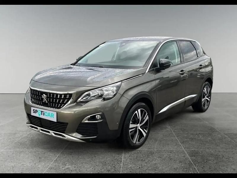Gris Utilisé 2018 Peugeot 3008 Allure SUV | 14 290 € (Prix juste) - Image 1/4