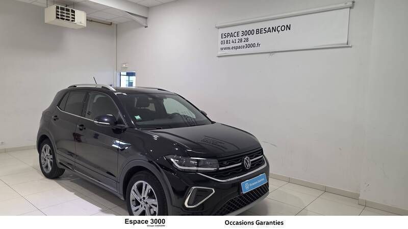 Noir Occasion 2024 VW T-Cross R-line SUV | 28 990 € (Prix cher) - Image 1/3