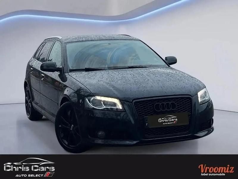Noir Occasion 2012 Audi A3 Ambition Berline | 6 450 € - Image 1/4