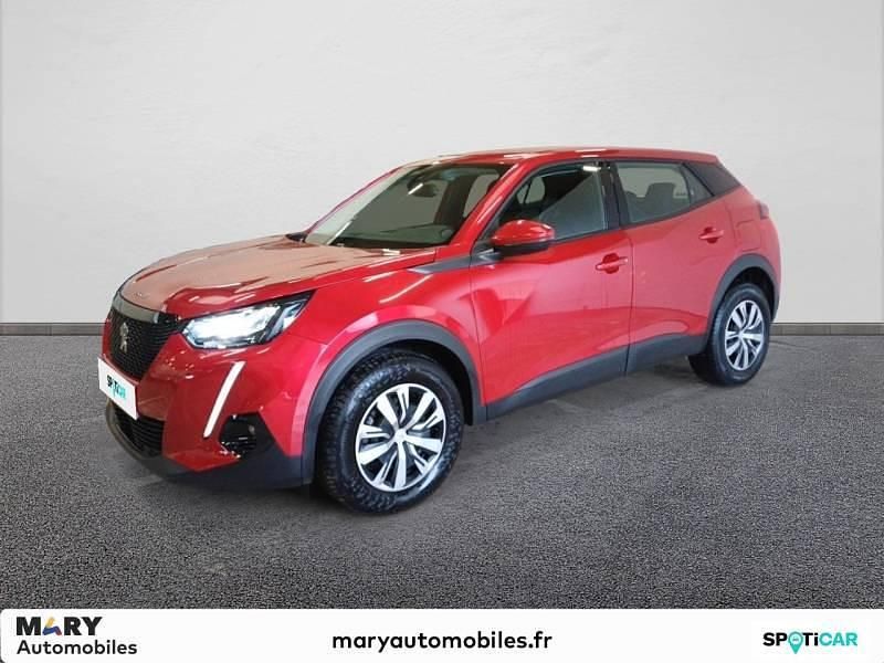 Rouge Occasion 2021 Peugeot 2008 Business-Line SUV | 14 990 € (Prix juste) - Image 1/4