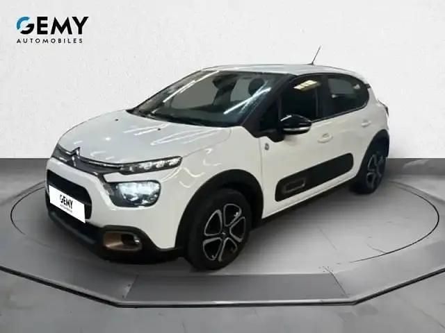 Blanc banquise Occasion 2023 Citroën C3 PureTech Berline | 10 790 € (Bon prix) - Image 1/4