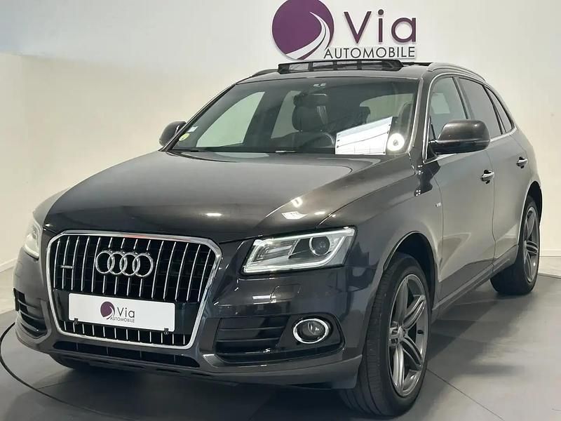Gris Utilisé 2016 Audi Q5 S-Line SUV | 22 990 € (Prix cher) - Image 1/4