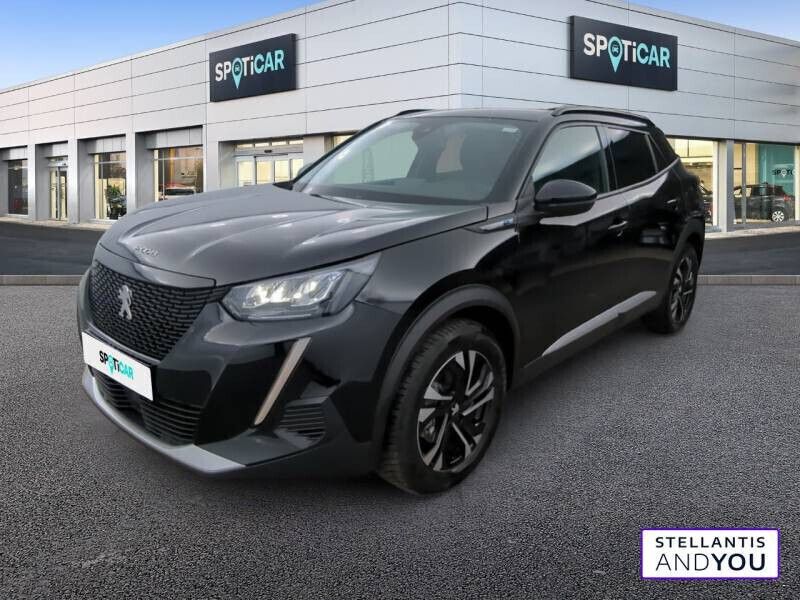 Noir Utilisé 2022 Peugeot e-2008 Allure SUV | 17 990 € (Prix juste) - Image 1/4