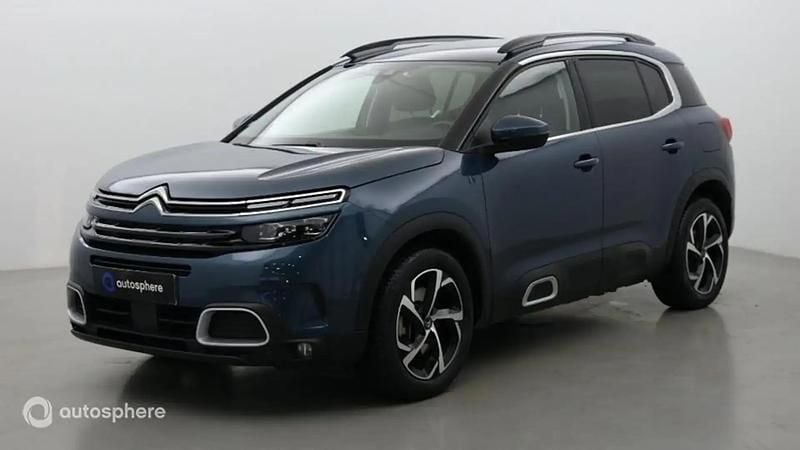 Blanc Utilisé 2021 Citroën C5 Aircross Shine SUV | 20 499 € (Super prix) - Image 1/4
