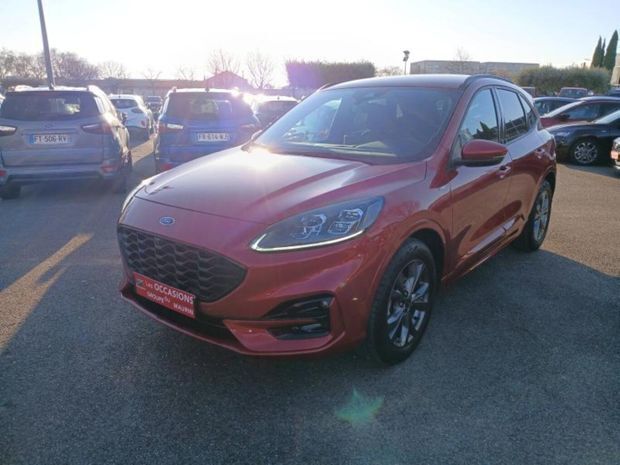 Rouge Utilisé 2021 Ford Kuga ST-Line X SUV | 26 990 € (Prix juste) - Image 1/4